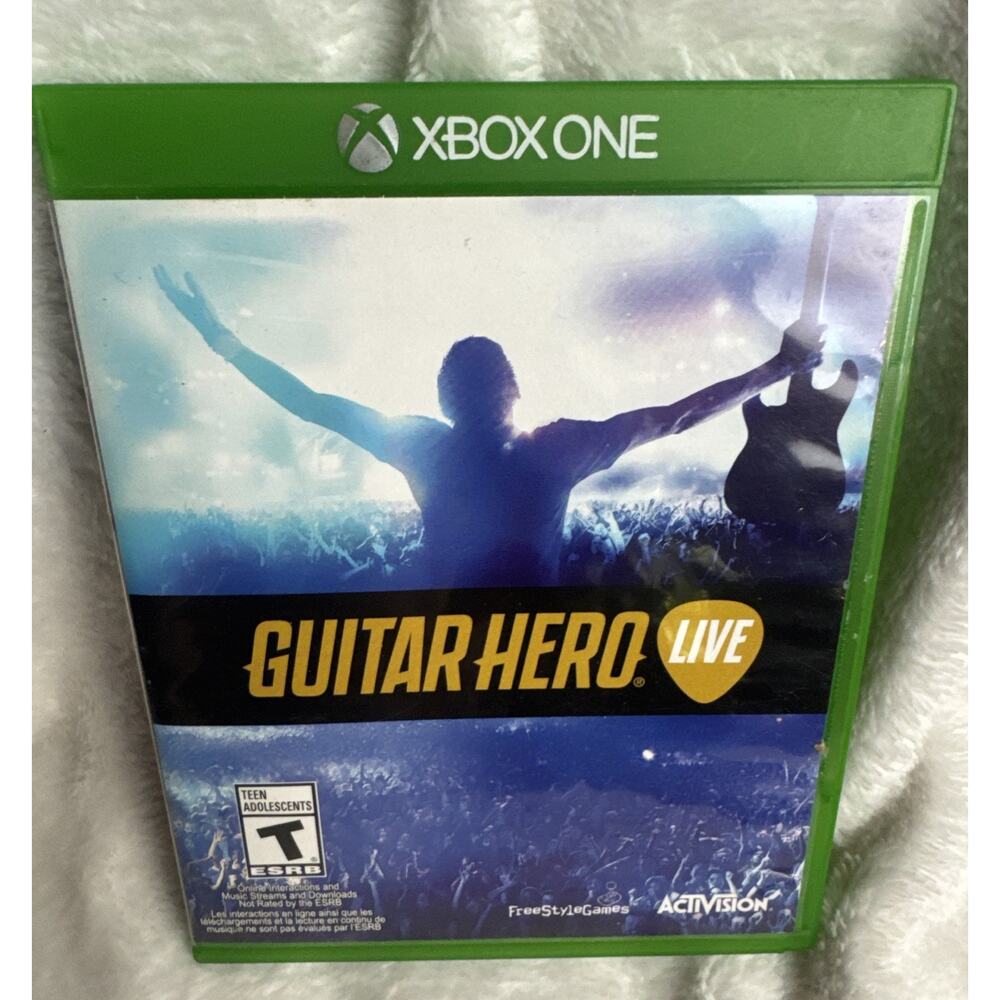 Guitar Hero Live For Xbox One Game Only T Teen Microsoft